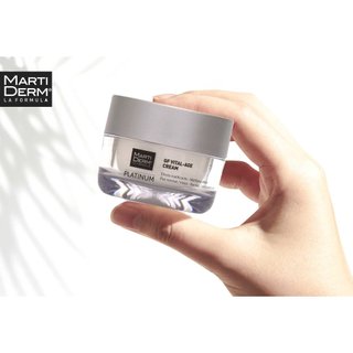 Kem Dưỡng Ẩm Phục Hồi, Kem Chống Lão Hóa Đa - Martiderm Platinum GF Vital Age Cream Normal/mixed Skin 50ML