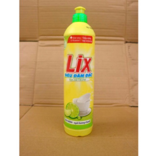 Nước rửa chén Lix siêu sạch tiết kiệm rửa chén Lix Yes hương chanh & Trà Xanh 400g