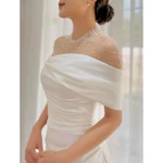 ĐẦM CƯỚI , ĐI BÀN, ĐUÔI CÁ KÈM TÙNG ĐUÔI XÒE DÀI RỜI ( hàng có sẳn) FULL SIZE S /M/L/XL(đầm body ,tùng xoè rời — ảnh 3
