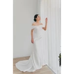 ĐẦM CƯỚI , ĐI BÀN, ĐUÔI CÁ KÈM TÙNG ĐUÔI XÒE DÀI RỜI ( hàng có sẳn) FULL SIZE S /M/L/XL(đầm body ,tùng xoè rời — ảnh 5