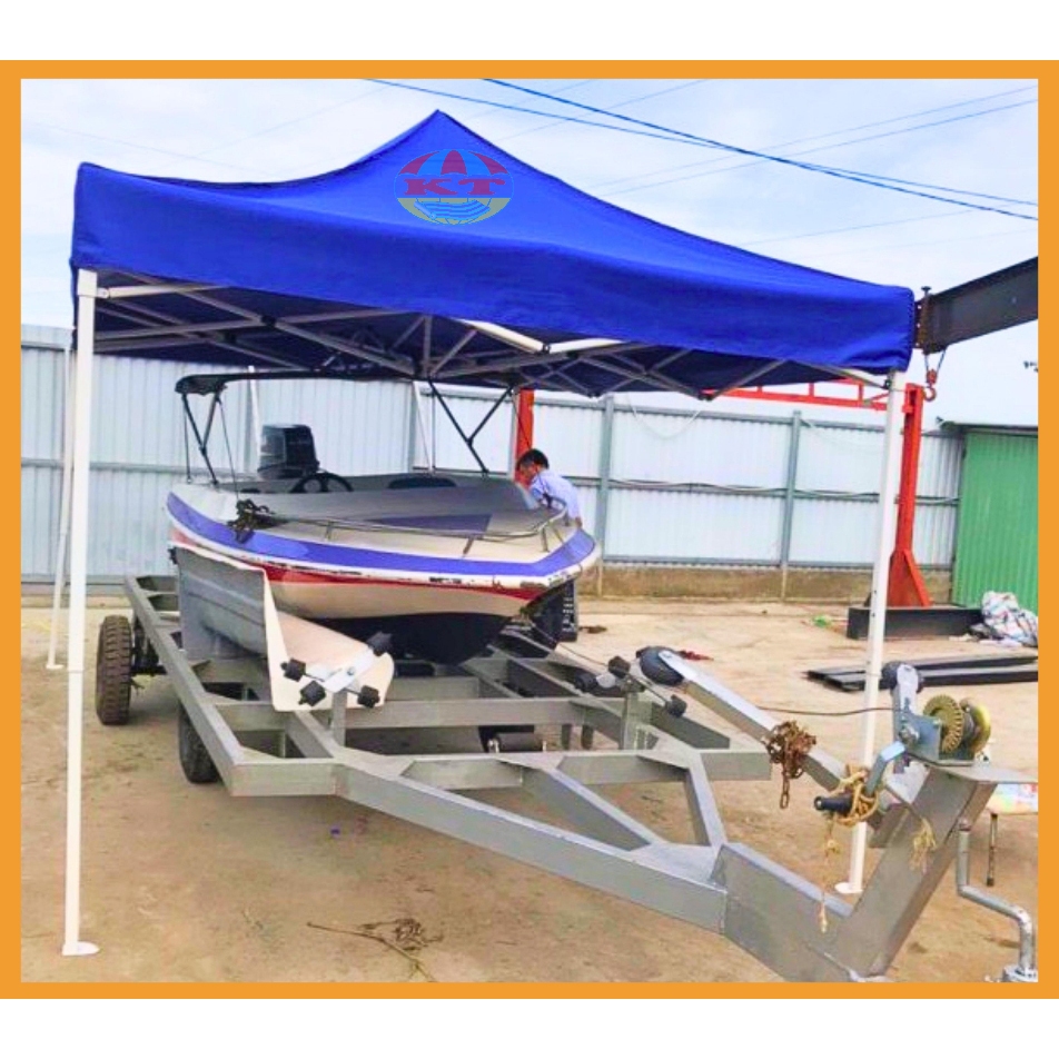[Rẻ - Rẻ - Rẻ] Nhà Bạt Di Động 3M X 3M Che Nắng, Che Mưa Ngoài Trời, Khung Thép Sơn Tĩnh Điện