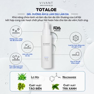 Kem dưỡng Vivant Totaloe - Allantoin - Marine - Recovery Ointment