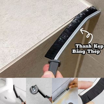 Bàn Chải Vệ Sinh Khe Hở Đa Năng Cọ Vệ Sinh Khe Nhà Tắm Khe Cửa Nhà Bếp Nhỏ Gọn Tiện Lợi tặng kèm móc dính siêu chắc