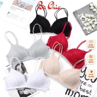 Áo Lót Ren Mềm Không Gọng Nâng Ngực Hàng Cao Cấp A 478 BC_CHIC LINGERIE