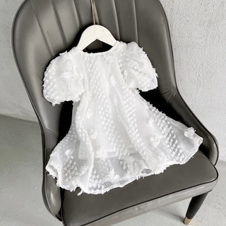 Váy bé gái công chúa thêu nổi 1-7 tuổi (9-26kg) N0029