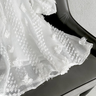 Váy bé gái công chúa thêu nổi 1-7 tuổi (9-26kg) N0029