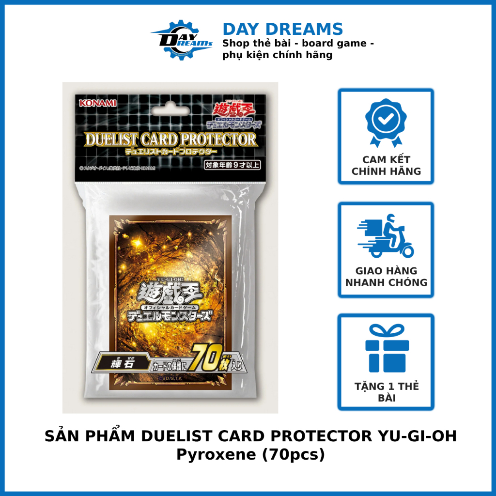 Phụ kiện Card Game: Japanese Size - Duelist Card Protector: Pyroxene ...