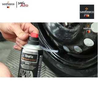 Dung dịch keo vá vỏ lốp khẩn cấp cho ô tô Senfineco 9987 TireFix Tire Repair Sealent