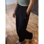 Quần ống suông nữ, quần thể thao thun ống rộng dây rút basic chạy bộ Naomi Pants LND (Có BIG SIZE)