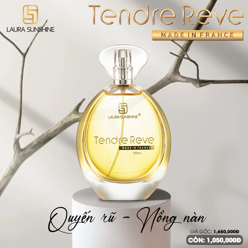 Nước Hoa Nữ No 3 Tendre Reve Nhật Kim Anh Laura Paris