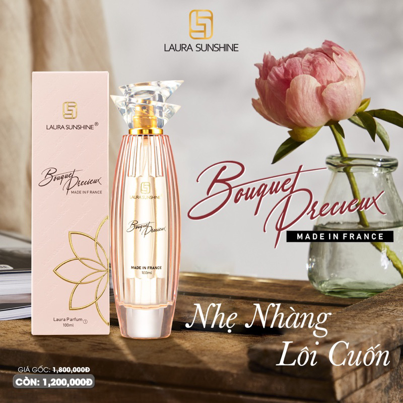 NƯỚC HOA NHẬT KIM ANH NO 01 BOUTIQUE PRECIEUX Chai 100ml Nữ Nhẹ Nhàng Ngọt Ngào