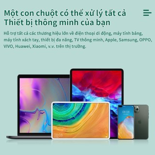 Chuột không dây 2 trong 1 Goojodoq Dual Mode 2.4Ghz Wireless Bluetooth 2 In 1 Cordless Mouse Bảo mật chính hãng