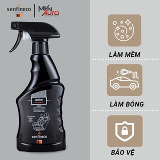 Dung dịch vệ sinh nội thất làm mềm ghế da ô tô Senfineco 9955 dung tích 380ml