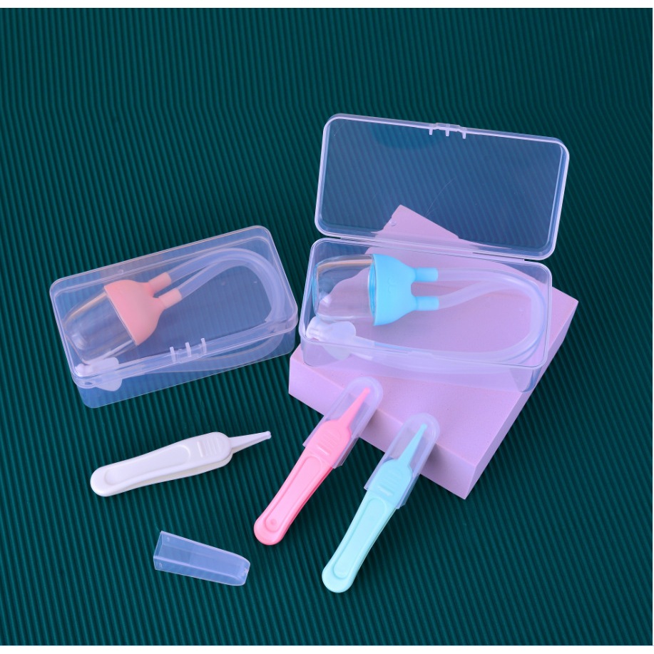 Dụng Cụ Hút Mũi Dây Bằng Silicon Mềm Cho Bé