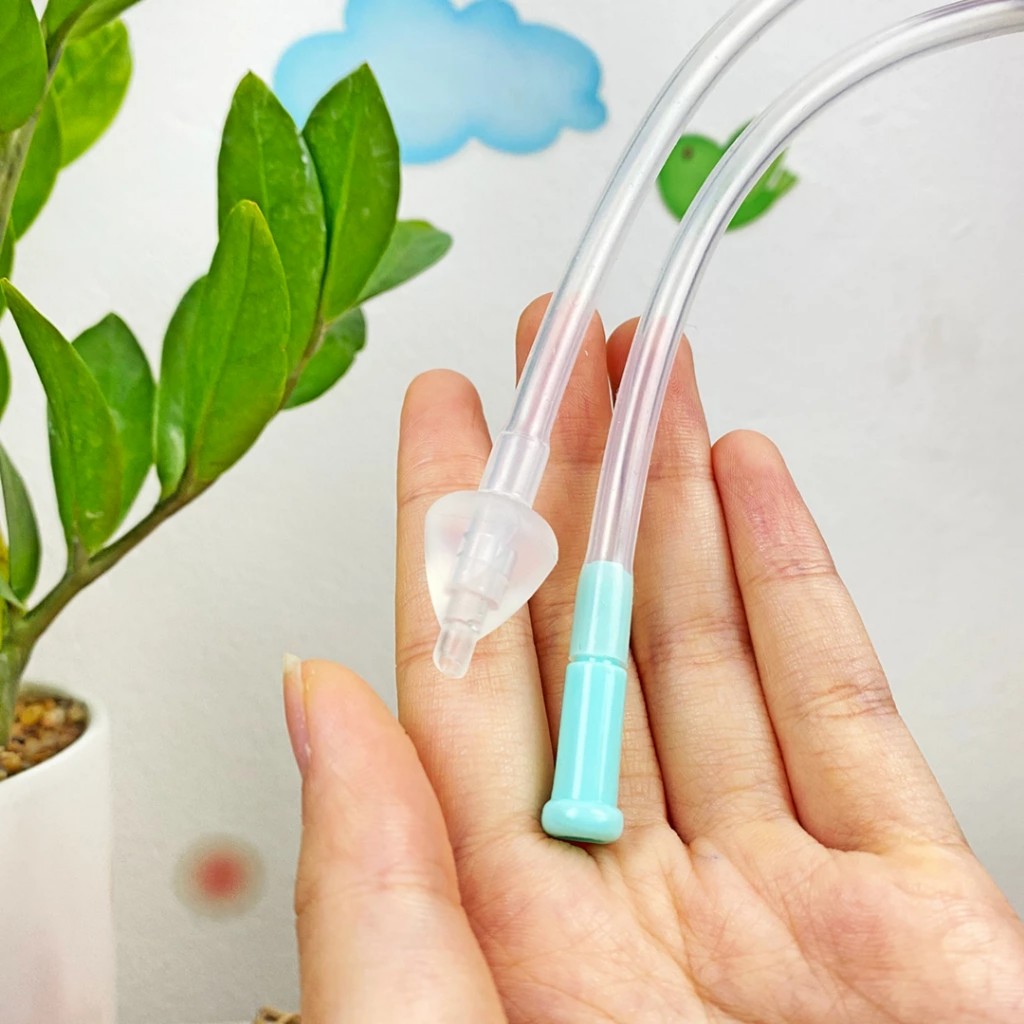 Dụng Cụ Hút Mũi Dây Bằng Silicon Mềm Cho Bé