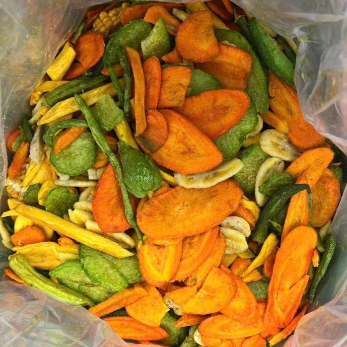 500gr Thập cẩm - rau củ quả sấy Đà lạt - tự nhiên organic | Shopee Việt Nam