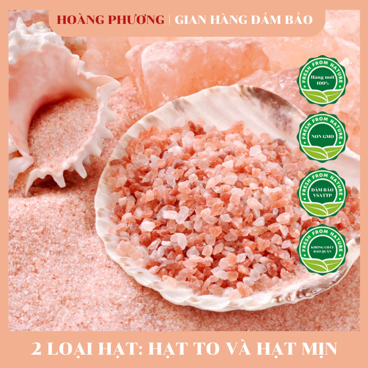 Muối Hồng Himalaya Organic - Muối Hồng Himalaya Nấu Ăn Kiêng Ngâm Chân Giải Độc Mịn Và Hạt Date Mới – 3