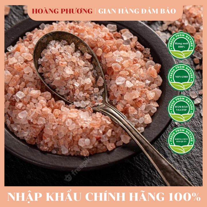 Muối Hồng Himalaya Organic - Muối Hồng Himalaya Nấu Ăn Kiêng Ngâm Chân Giải Độc Mịn Và Hạt Date Mới – 4