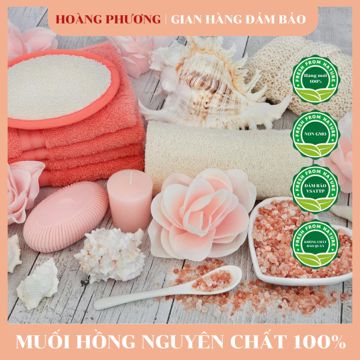 Muối Hồng Himalaya Organic - Muối Hồng Himalaya Nấu Ăn Kiêng Ngâm Chân Giải Độc Mịn Và Hạt Date Mới – 2