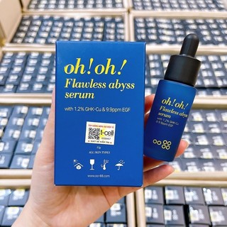 Tinh Chất Dưỡng Da oh!oh! Flawless Abyss Serum with 1.2% GHK-Cu & 9.9ppm EGF 15g