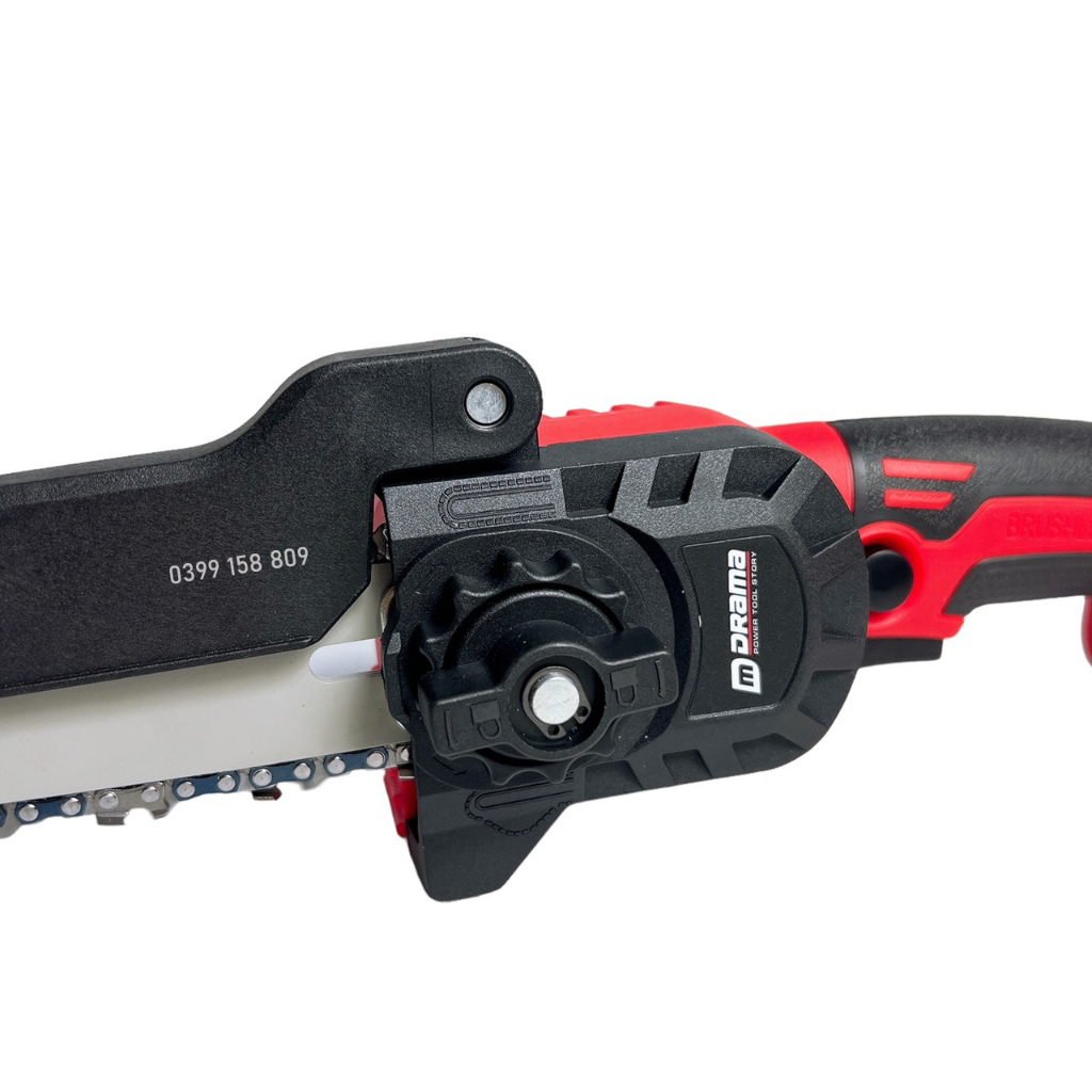 Thân Máy cưa xích Pin DRAMA không chổi than lam xích 8inch (chung chân pin Makita 18V)