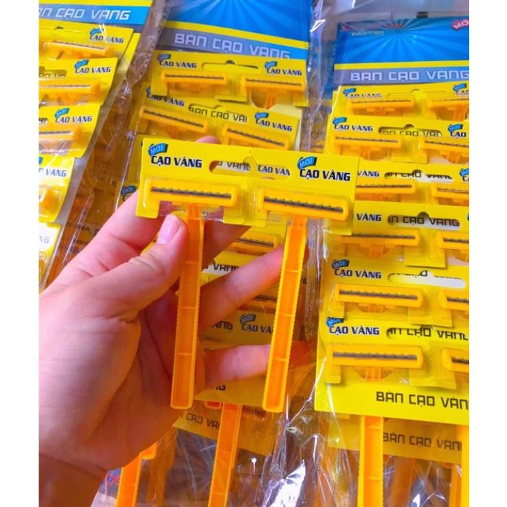 Dao Cạo Râu Vàng - Bàn Cạo Vàng (Bán lẻ 1 cái) | Shopee Việt Nam