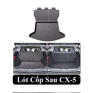 Lót Cốp Mazda CX5 Đời 2013-2023 Hàng Loại Dày