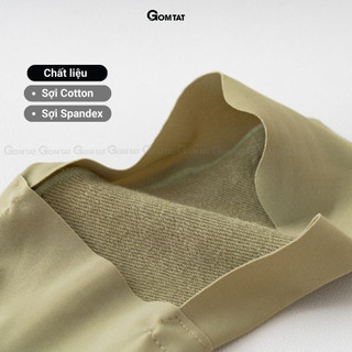Combo 10 đôi tất lười nữ đi giày búp bê GOMTAT, chất liệu lụa cotton mềm mát, thấm hút thoáng khí - UYE-7002-CB10