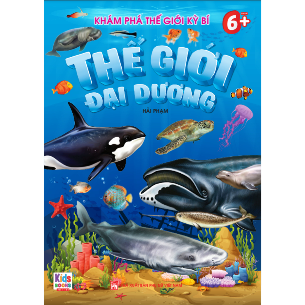 Sách - Khám phá thế giới kỳ bí: Thế giới đại dương (VT) | Shopee Việt Nam