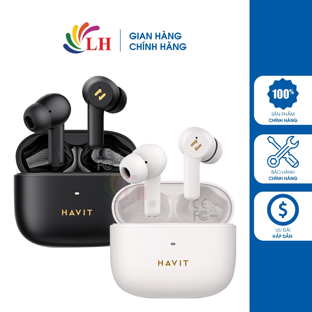 Tai nghe Bluetooth True Wireless Havit TW958 Pro - Hàng chính hãng