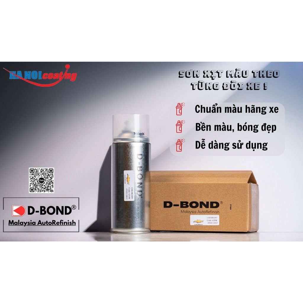 Sơn xịt xóa vết xước cho xe KIA MORNING chuẩn màu của xe, đủ màu