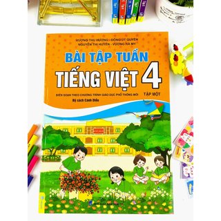 Sách - Bài Tập Tuần Tiếng Việt Lớp 4 - Biên Soạn Theo Chương Trình GDPT Mới - Cánh Diều - ndbooks