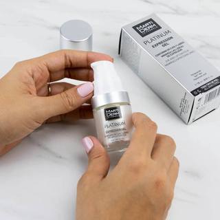 Gel Dưỡng Làm Đầy Rãnh, Giảm Nhăn Đuôi Mắt & Khóe Miệng - MartiDerm Platinum Expression Gel 15ml