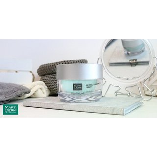 Kem Dưỡng Phức Hợp Retinyl Palmitate Phục Hồi Hỗ Trợ Trị Mụn & Trẻ Hóa - MartiDerm Platinum GF Vital Age Night Cream
