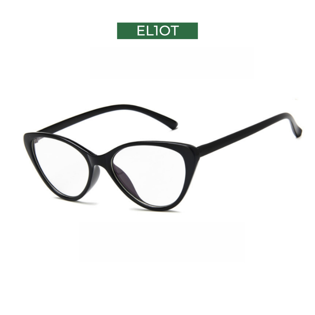 Gọng mắt mèo ELIOT EYEWEAR tròng kính chống ánh sáng xanh kiểu dáng thời trang Basic 02