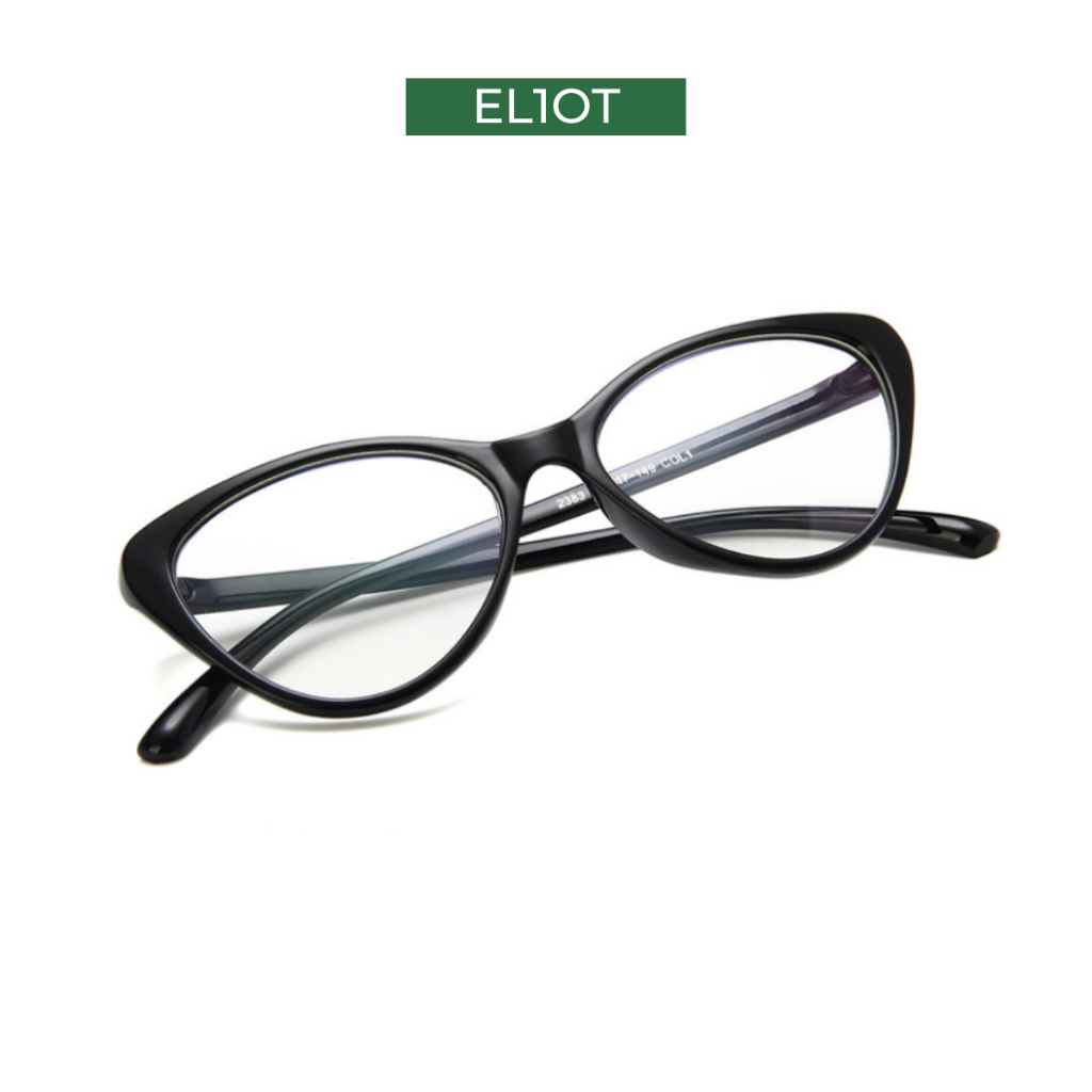 Gọng mắt mèo ELIOT EYEWEAR tròng kính chống ánh sáng xanh kiểu dáng thời trang Basic 02