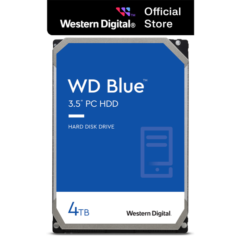 Ổ Cứng HDD Western Digital WD BLUE 4TB/64MB/5400rpm/3.5" - WD40EZAZ ...