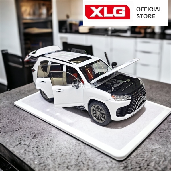 Ảnh Mô hình xe ô tô Lexus LX600 1:24 hợp kim có đèn led âm thanh - XLG 3