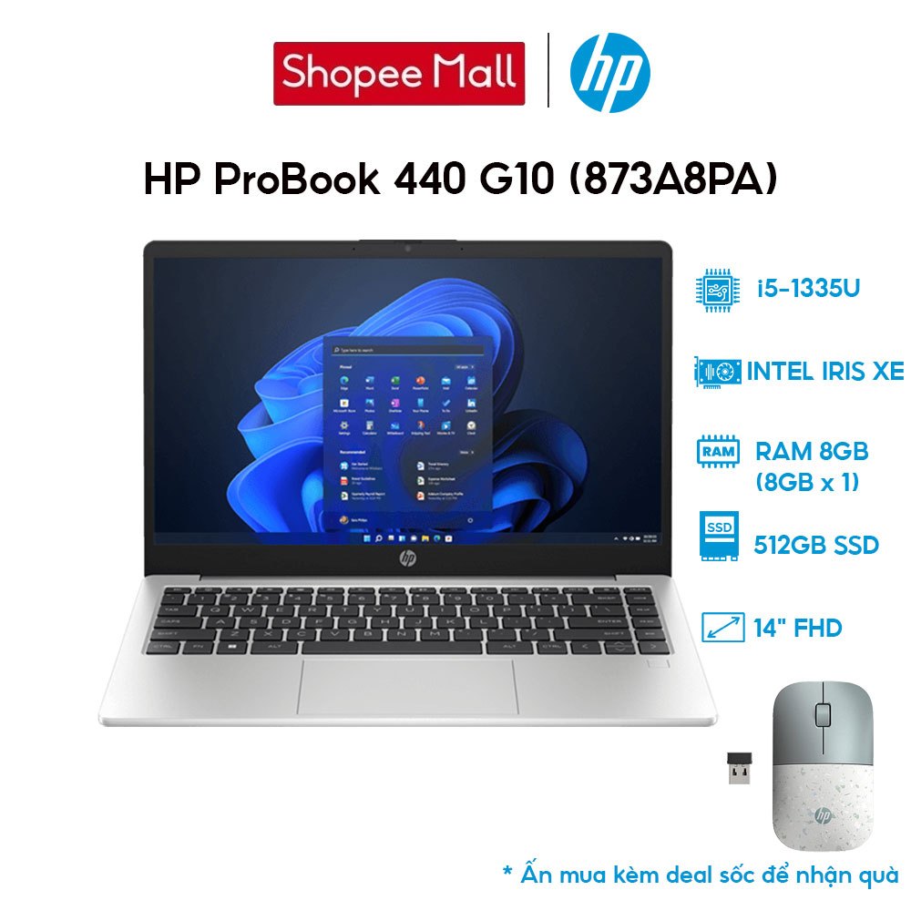 Laptop Hp Probook 440 G10 873a8pa I5 1335u 8gb 512gb 14 Fhd Win 11 Shopee Việt Nam 3474