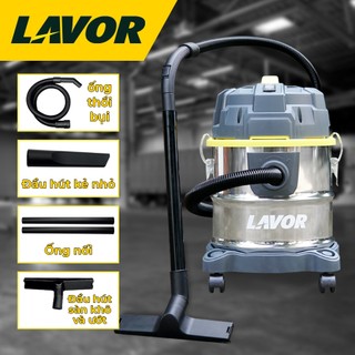 Máy hút/thổi bụi khô và ướt công nghiệp Lavor Dozzy 20XS(20 lít) - sạch bụi bẩn với bộ lọc linh hoạt