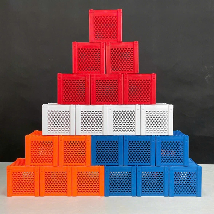 HỘP NHỰA VUÔNG CHỨA VẬT LIỆU LỌC CHO BỂ CÁ, LÀM LỒNG DƯỠNG, ĐỂ CÁ 12x12x12cm