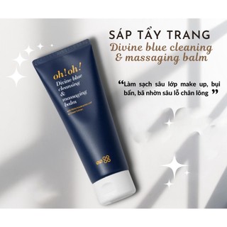 Sáp Tẩy Trang oh!oh! Divine Blue Cleansing & Massaging Balm Melia Azadirachta Leaf & Flower Extract