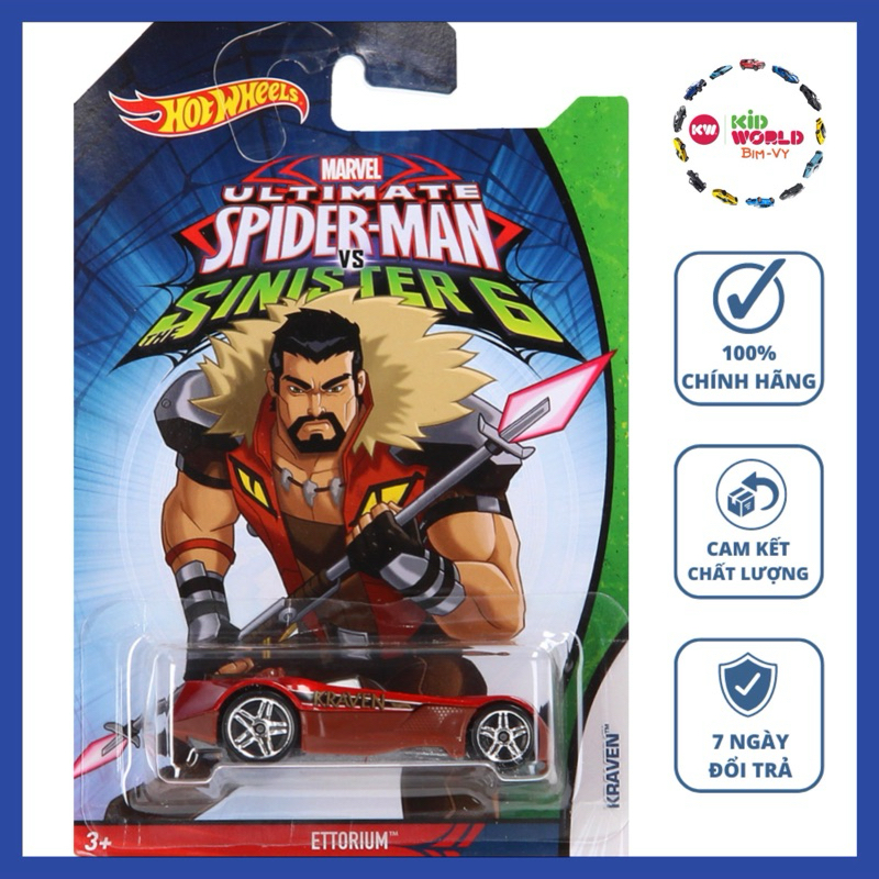 ホットウィール マーベル アルティメットスパイダーマン VSシニスター6 ホットウィール マーベル アルティメットスパイダーマン VS