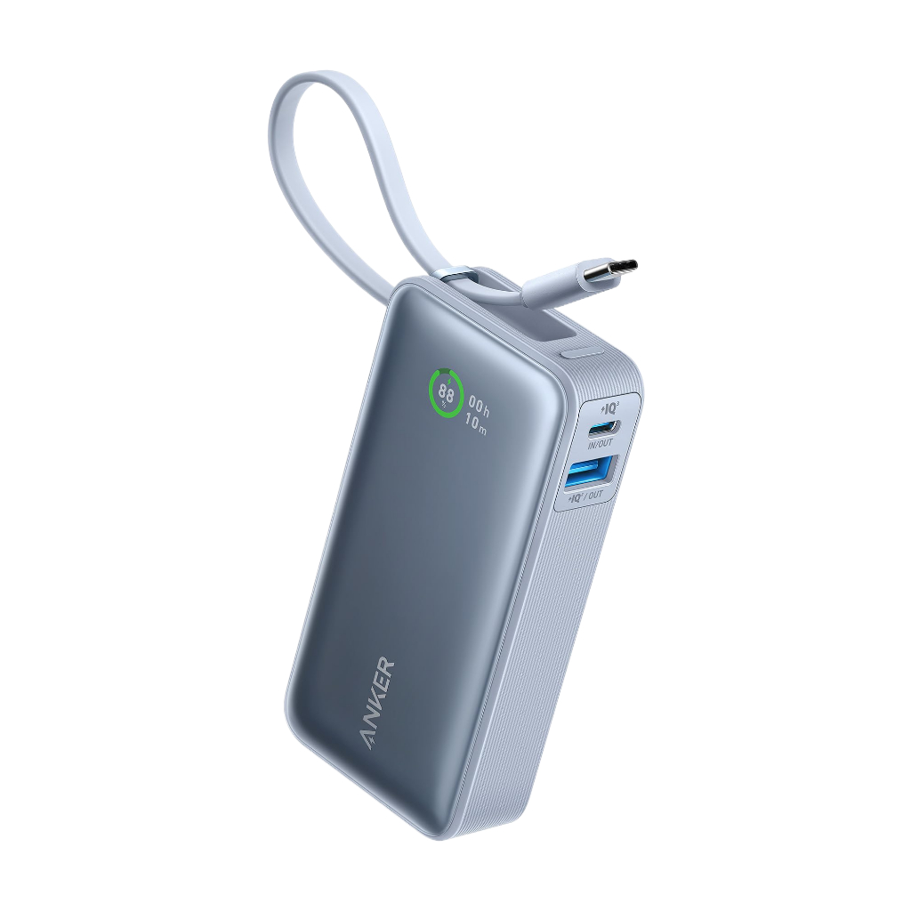 Sạc Dự Phòng Anker Nano A1259 sạc nhanh 10000mAh 30W kèm cáp type C in/out, tương trợ PD PPS QC- BH 18 tháng | BigBuy360 - bigbuy360.vn