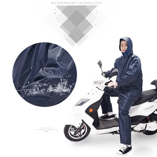 Quần áo mua đi mưa vải dù nón liền loại tót   - áo bảo vệ