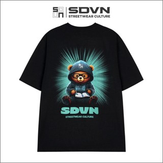Áo Thun Cotton Unisex Nam Nữ Form rộng Local Brand SDVN SHINE BEAR