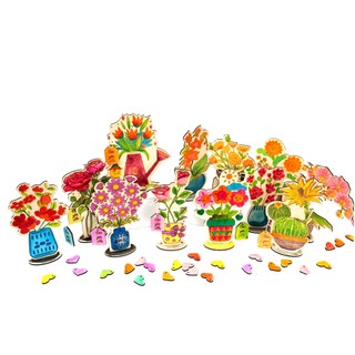 [Sỉ-8k/c] Thiệp Hoa Gỗ Tô Màu Làm Quà Tặng Ngày Lễ Thầy Cô 20-11, Tặng Mẹ 20/10 - Quà Tặng 8/3