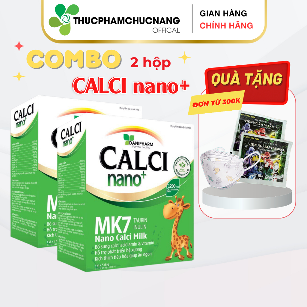 Canxi Milk Nano MK7 Danipharm