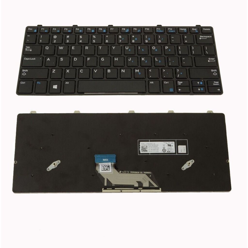 Bàn phím laptop Dell Latitude 3180 3189 3380 - Chuẩn US- Mới 100%