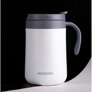 Ca giữ nhiệt 500ml Hot&Cool inox 304 , ly giữ nhiệt có nắp đậy kín 2 lớp giữ nhiệt cao cấp